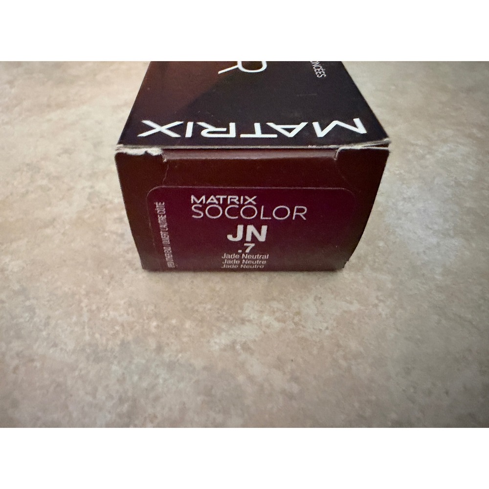 Matrix SoColor Permanent Hair Color JN .7 Jade Neutral High Impact Brunette 3 oz